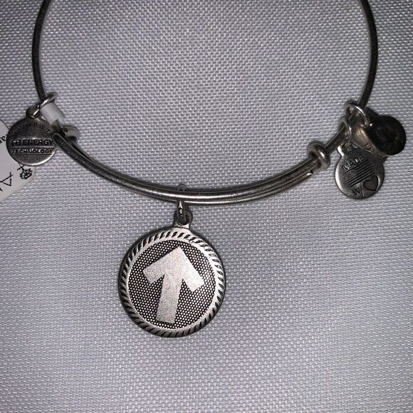 Stand Up Charm Bangle in Rafaelian Silver : Stand Up To Cancer - Picture 2 of 6